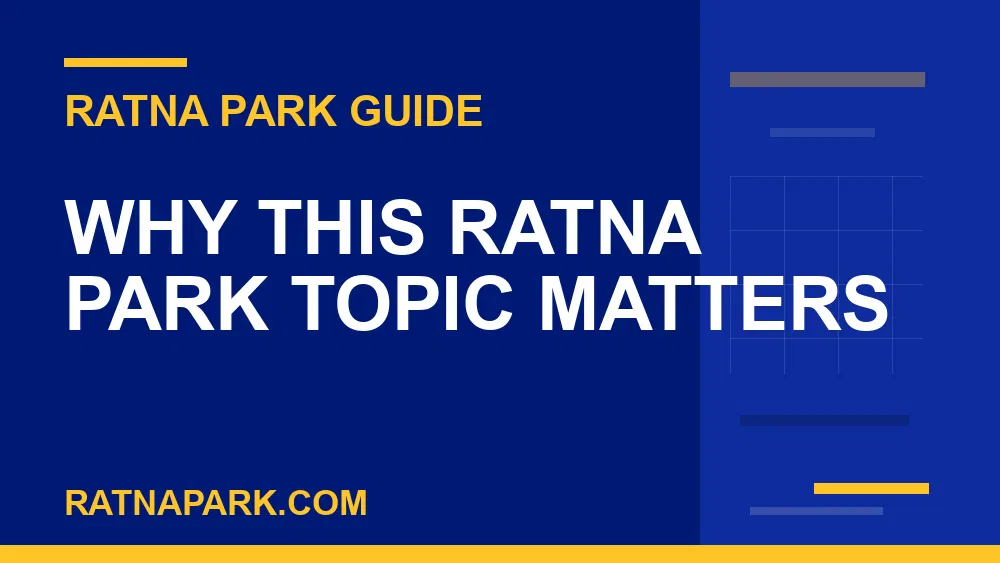 Ratna Park Kathmandu - Why This Ratna Park Topic Matters | RATNAPARK