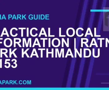 Ratna Park Kathmandu - Practical Local Information | Ratna Park Kathmandu #0153 | RATNAPARK