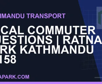 Ratnapark bus park - Local Commuter Questions | Ratna Park Kathmandu #0158 | RATNAPARK