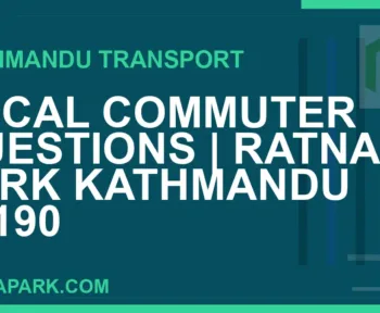 Ratnapark bus park - Local Commuter Questions | Ratna Park Kathmandu #0190 | RATNAPARK