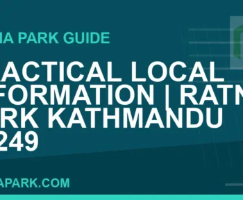 Ratna Park Kathmandu - Practical Local Information | Ratna Park Kathmandu #0249 | RATNAPARK