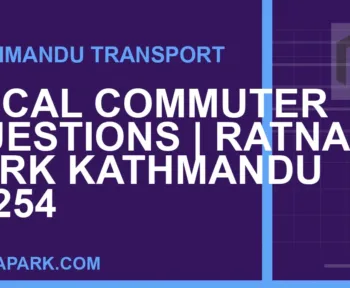 Ratnapark bus park - Local Commuter Questions | Ratna Park Kathmandu #0254 | RATNAPARK