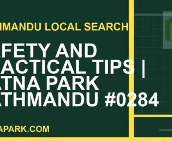 Ratna Park Nepal - Safety and Practical Tips | Ratna Park Kathmandu #0284 | RATNAPARK
