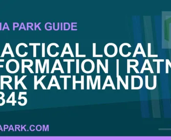 Ratna Park Kathmandu - Practical Local Information | Ratna Park Kathmandu #0345 | RATNAPARK