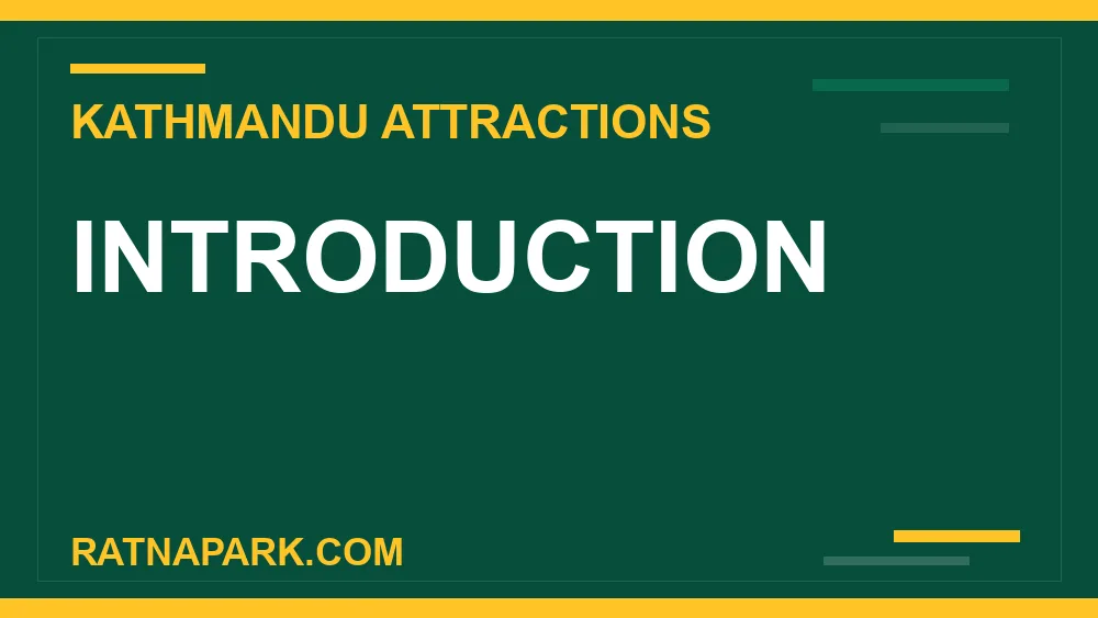 Ratna Park ticket price - Introduction | RATNAPARK