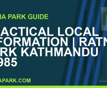 Ratna Park Kathmandu - Practical Local Information | Ratna Park Kathmandu #0985 | RATNAPARK