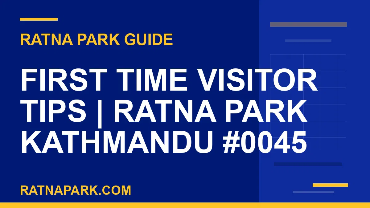 Ratna Park Kathmandu - First Time Visitor Tips | Ratna Park Kathmandu #0045 | RATNAPARK
