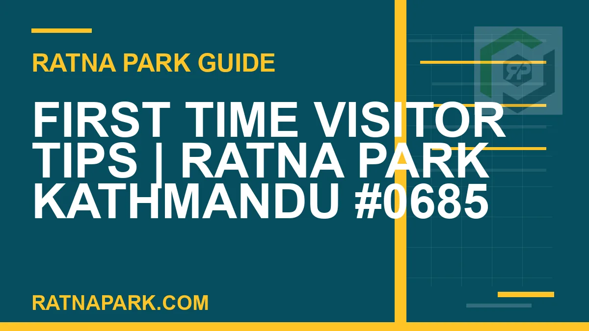 Ratna Park Kathmandu - First Time Visitor Tips | Ratna Park Kathmandu #0685 | RATNAPARK