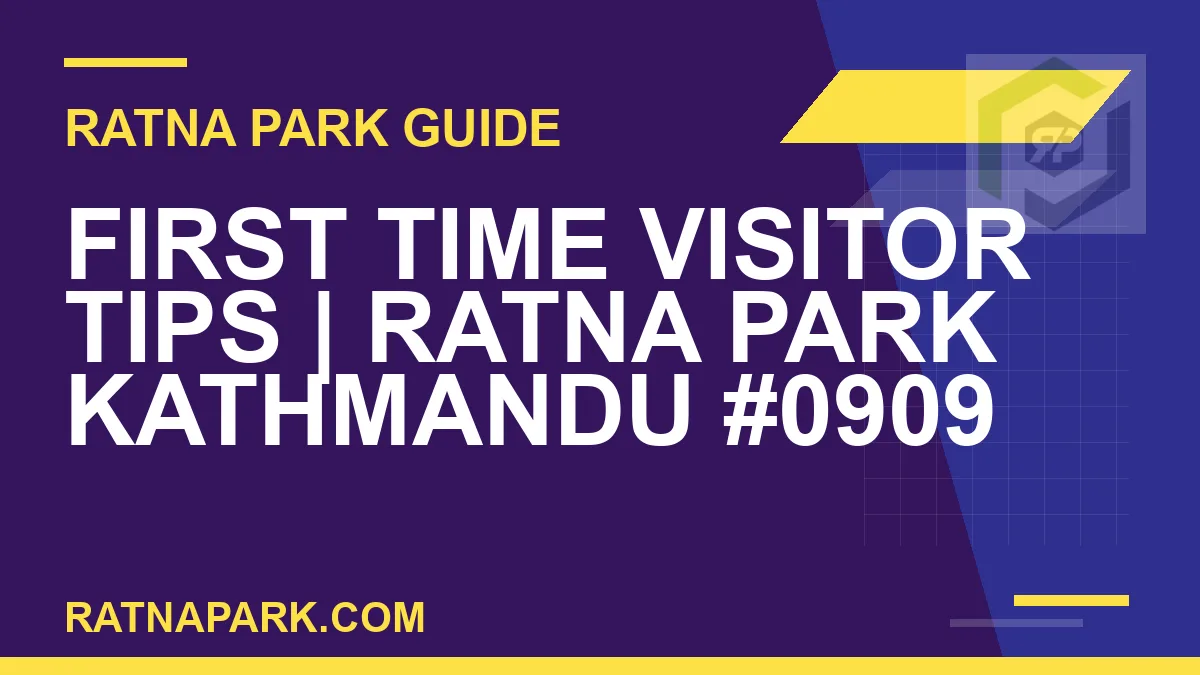 Ratna Park Kathmandu - First Time Visitor Tips | Ratna Park Kathmandu #0909 | RATNAPARK